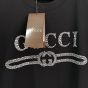 Gucci Embroidered cotton jersey T-shirt