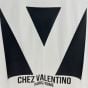COTTON T-SHIRT WITH CHEZ VALENTINO PRINT