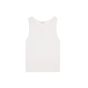 Celine triomphe tank top in ribbed silk jersey
