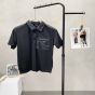 Prada Stretch cotton polo shirt with Re-Nylon details