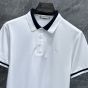 Gucci Knit cotton polo shirt with intarsia