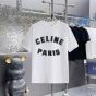 loose celine paris t-shirt in cotton jersey