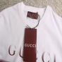 Cotton jersey T-shirt with Gucci print
