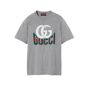 Gucci Printed cotton jersey T-shirt
