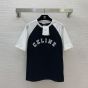 celine loose t-shirt in cotton jersey