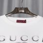Cotton jersey T-shirt with Gucci print