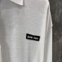 MIU MIU Ribbed jersey polo shirt