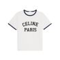 CELINE PARIS loose t-shirt in cotton jersey