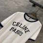 CELINE PARIS loose t-shirt in cotton jersey