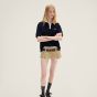MIU MIU Cotton piqué polo shirt