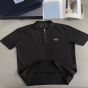 Prada Piqué polo shirt with Re-Nylon details