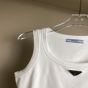 Prada Ribbed knit jersey tank top