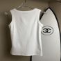 Prada Ribbed knit jersey tank top