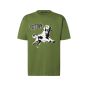 LV Short-Sleeved Cotton Crewneck