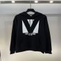 COTTON HOODED SWEATSHIRT WITH CHEZ VALENTINO PRINT