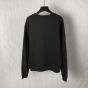 celine blason loose sweatshirt in cotton fleece