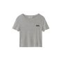 MIU MIU Ribbed jersey T-shirt