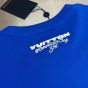 LV Short-Sleeved Embroidered Cotton T-Shirt