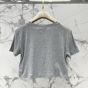MIU MIU Ribbed jersey T-shirt