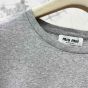 MIU MIU Ribbed jersey T-shirt