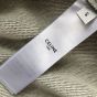 celine blason loose sweatshirt in cotton fleece