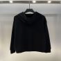COTTON HOODED SWEATSHIRT WITH CHEZ VALENTINO PRINT