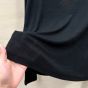 MIU MIU Long-sleeved ribbed jersey T-shirt