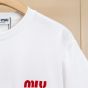 MIU MIU Cotton jersey T-shirt