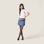 MIU MIU Cotton jersey T-shirt