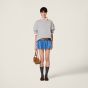 MIU MIU Cotton fleece sweatshirt