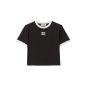 MIU MIU Cotton jersey T-shirt with embroidered logo