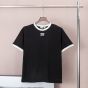 MIU MIU Cotton jersey T-shirt with embroidered logo