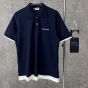 MIU MIU Piqué and jersey polo shirt