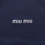 MIU MIU Piqué and jersey polo shirt
