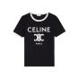 CELINE PARIS T-SHIRT IN COTTON JERSEY