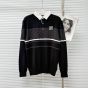 LV Monogram Jacquard Long-Sleeved Polo Shirt