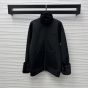 Prada Double fleece high-neck blouson