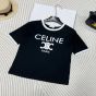CELINE PARIS T-SHIRT IN COTTON JERSEY