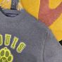LV Embellished Short-Sleeved Cotton Crewneck