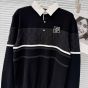 LV Monogram Jacquard Long-Sleeved Polo Shirt