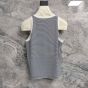 Petit Bateau X Miu Miu ribbed jersey top