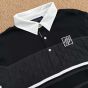 LV Monogram Jacquard Long-Sleeved Polo Shirt