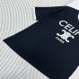 CELINE PARIS T-SHIRT IN COTTON JERSEY