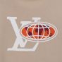 LV Embellished Graphic Cotton T-Shirt