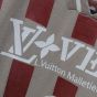 LV Intarsia Short-Sleeved V-Neck Top