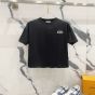 Valentino COTTON T-SHIRT WITH VLOGO SIGNATURE PATCH