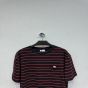 Celine triomphe regular t-shirt in striped jersey