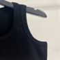 Prada Ribbed knit jersey tank top