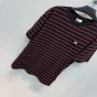 Celine triomphe regular t-shirt in striped jersey