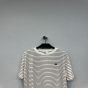 Celine TRIOMPHE REGULAR T-SHIRT IN STRIPED JERSEY